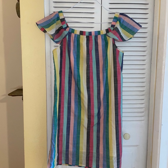 Striped J. Crew Shift Dress - Picture 6 of 7